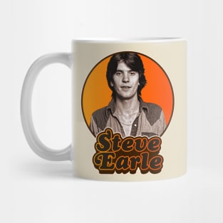Retro Steve Earle Tribute Mug